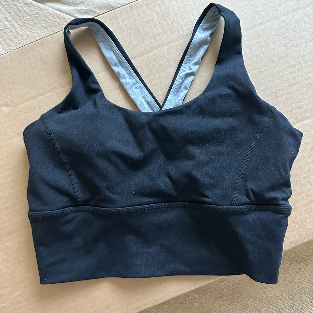 Black Sports Bra